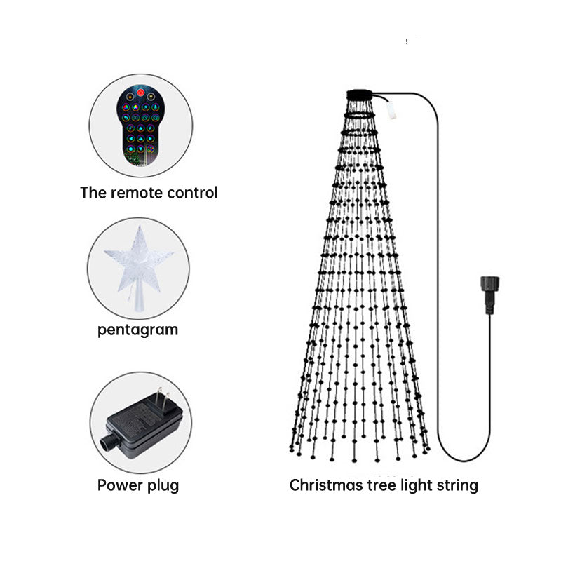 Christmas Decoration String Lights (tree NOT included)