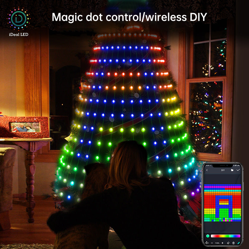 Christmas Decoration String Lights (tree NOT included)