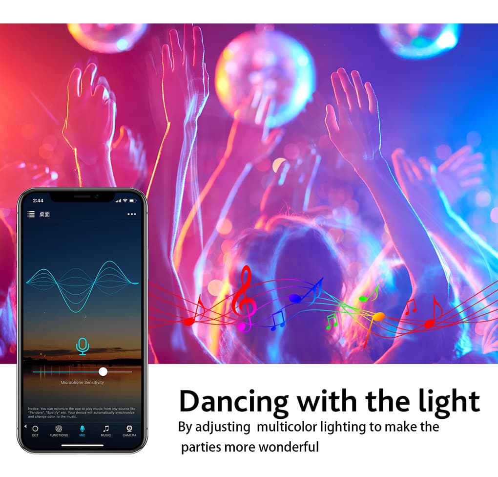 RGBWW Smart LED Bulb Light