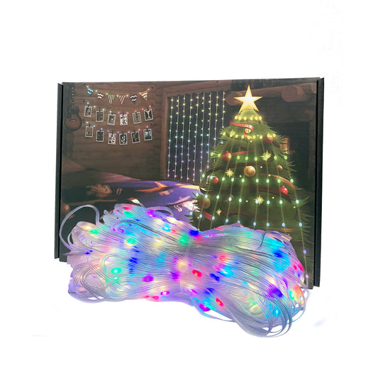 LuxFond Christmas String Lighting Decor